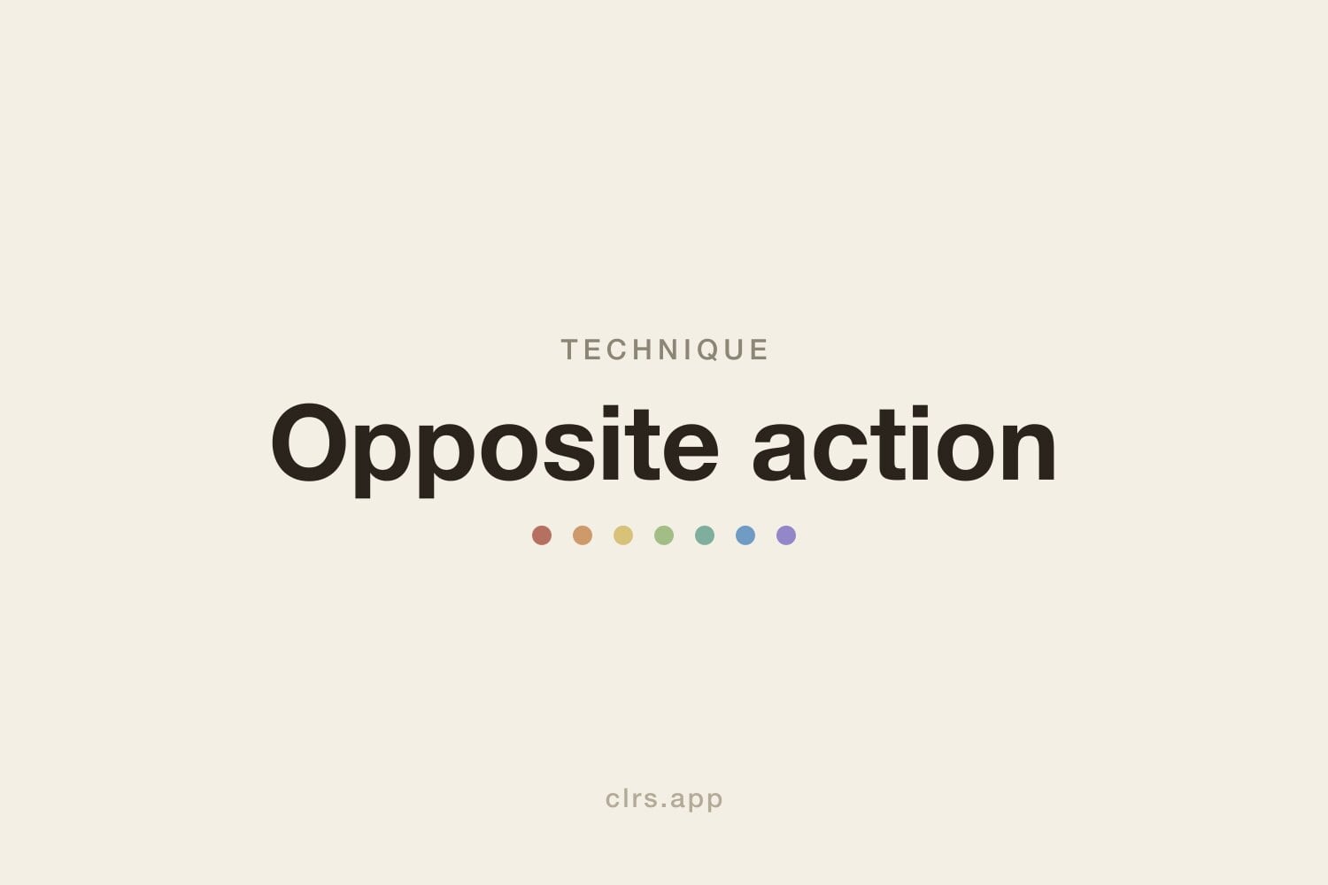 Opposite action hero illustration
